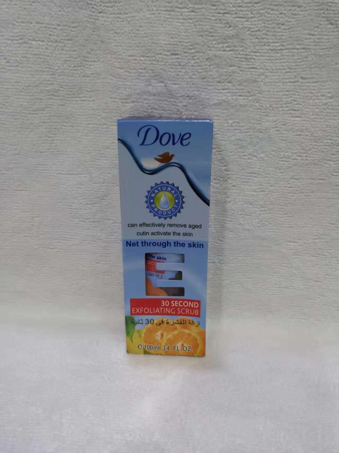Exfoliante Dove con vitamina E