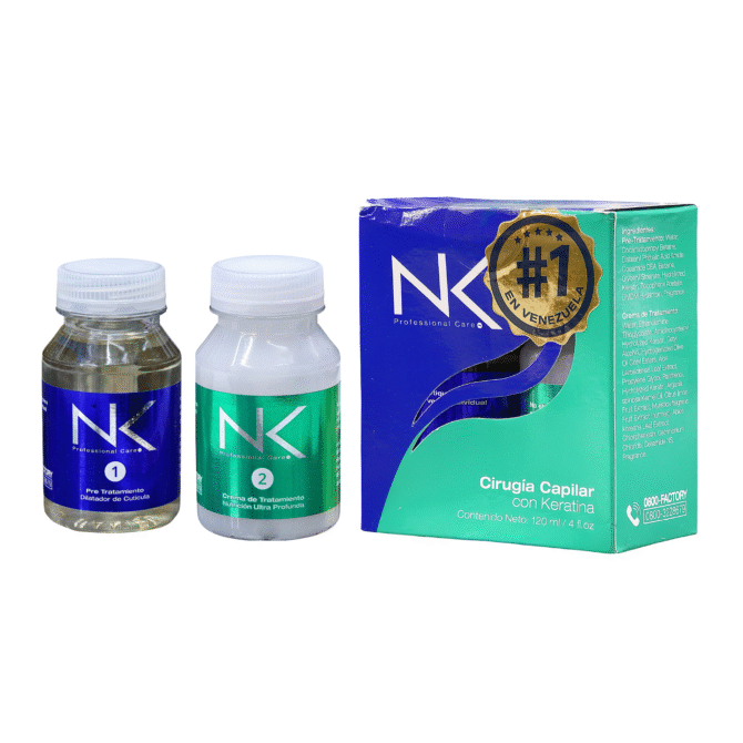 Cirugia Capilar con Keratina NK 120 ml