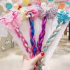 Trenza Tricolor con gancho para niñas