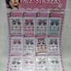 Stikers facial Colores