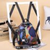 Morral love de color cremallera con accesorios