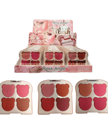 Rubor Blush de 4 colores Rosa Angel