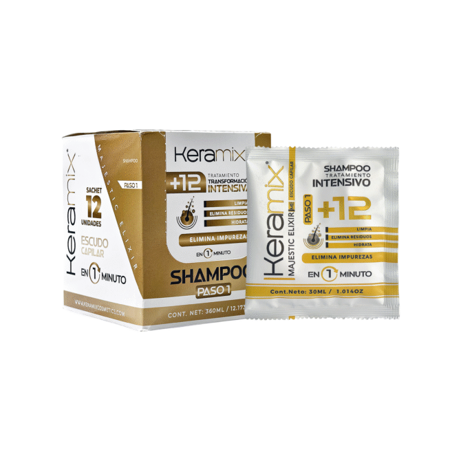 Shampoo Anti-Residuos Keramix 30 ml