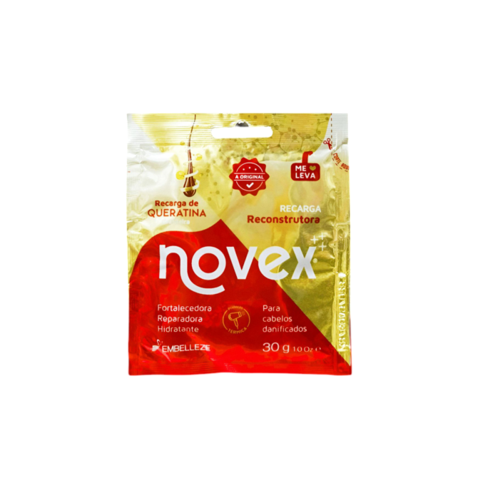 Recarga De Queratina Capilar Novex 30 g