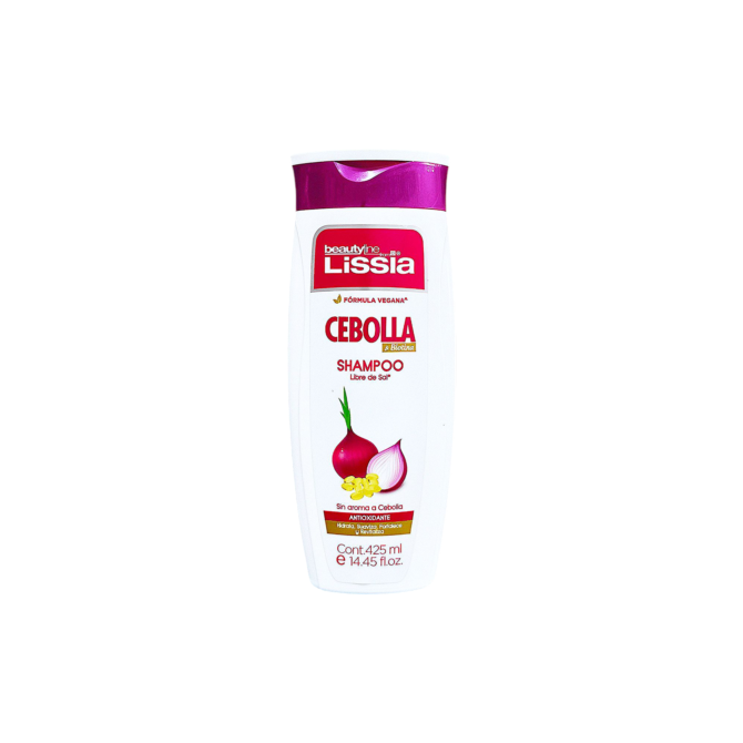 Shampoo Vegano de Cebolla Beauty Line from Lissa 425 ml