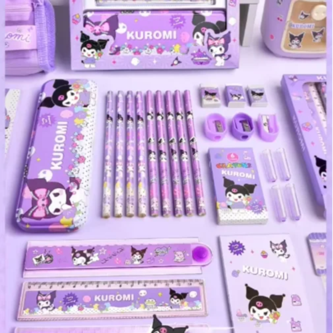 Kit Escolar De Kuromi - Imagen 2