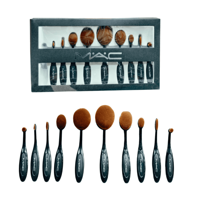 Set De Brochas Oval MAC