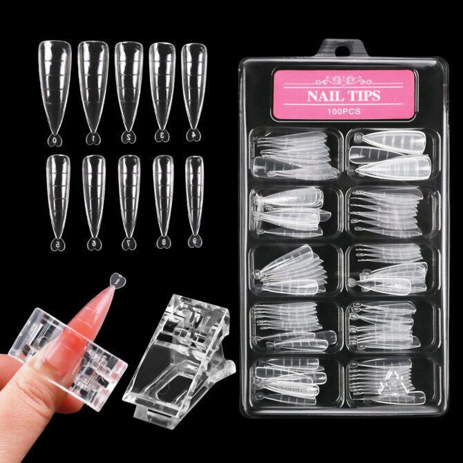 Uñas molde para poly gel