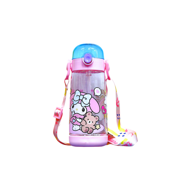 Termos Transparentes Unisex Personajes Animados 450 ml - Imagen 4