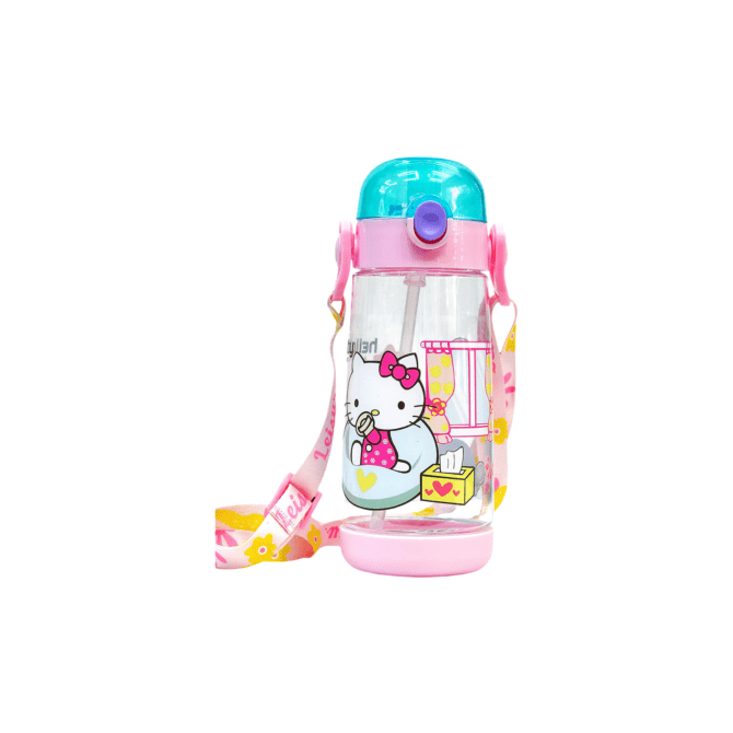 Termos Transparentes Unisex Personajes Animados 450 ml