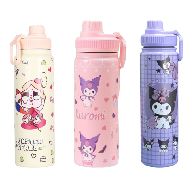 Termos Sario Personajes Animados 800 ml