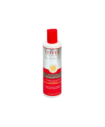 Shampoo Lisso y y frizz control Lovia 250 ml