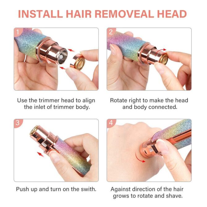 Máquina para depilar bozo y cejas - Imagen 4
