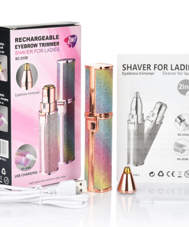 Máquina para depilar bozo y cejas