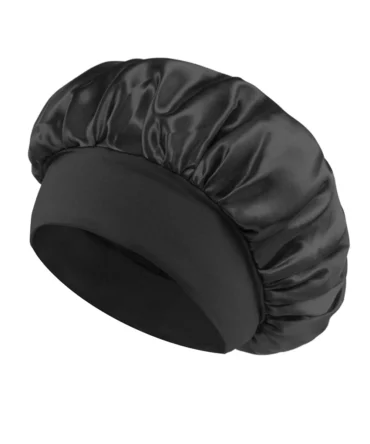 Gorro de satín corto