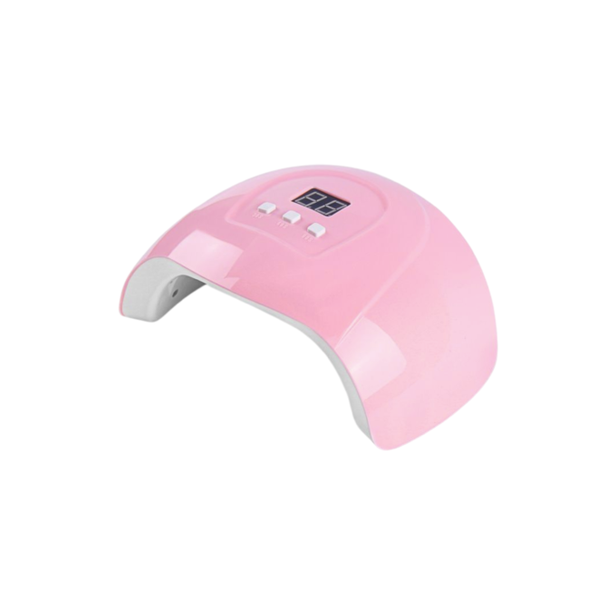 Lámpara de uñas rosada 54W - Imagen 2