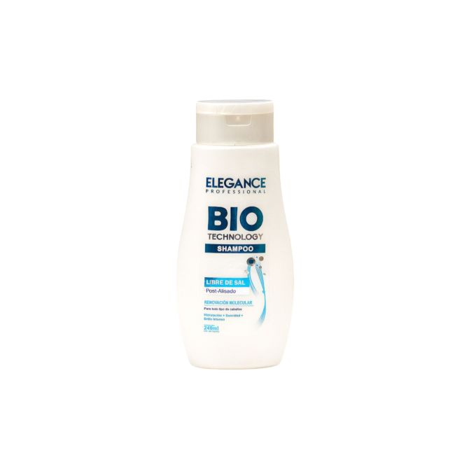 Shampoo Post Alisado Sin Sal Elegance 240 ml