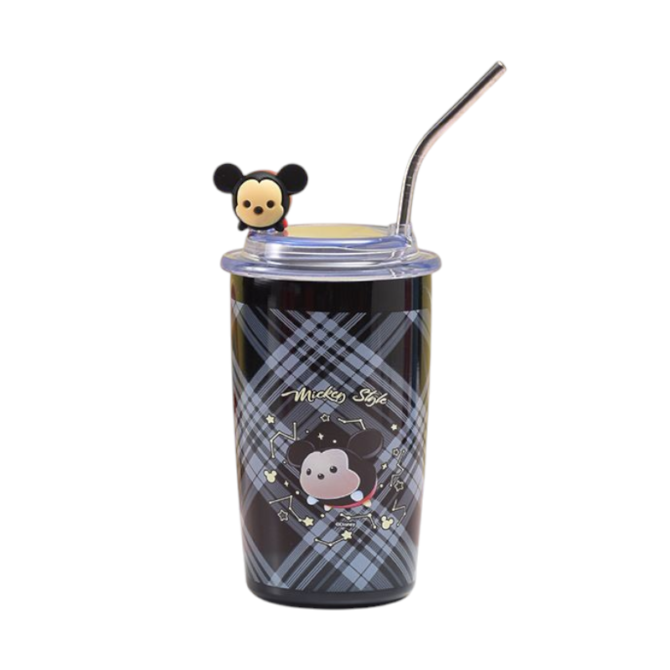 Vaso con pitillo 500 ml personajes animados - Imagen 7