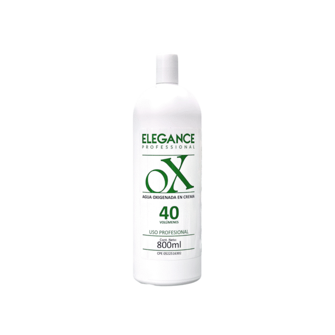 Agua Oxigenada Elegance Volumen 40 800 ml