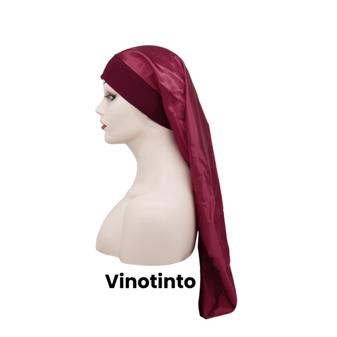 Gorro De Satín Para Cabellos Largos - Imagen 3