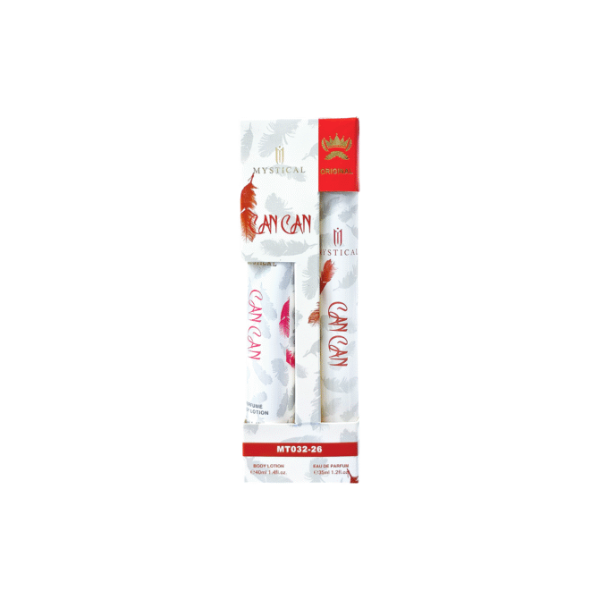 Combo 2 en 1 Crema Perfumada Con Perfume Can Can