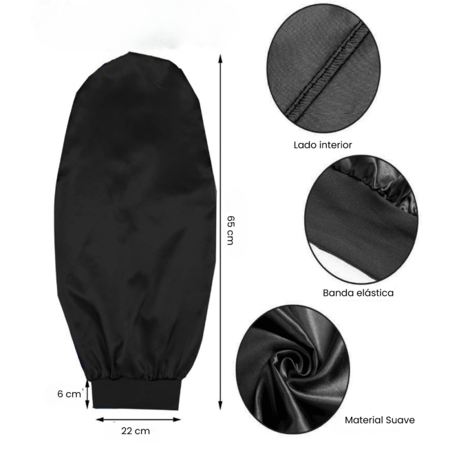 Gorro De Satín Para Cabellos Largos - Imagen 9