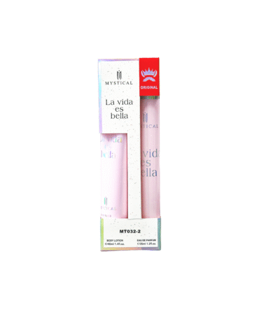 Combo 2 en 1 Crema Perfumada Con Perfume La Vida Es Bella