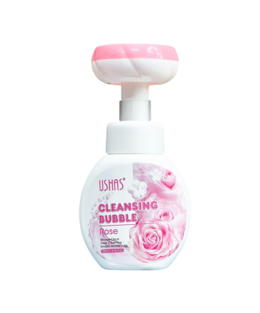Limpiador Facial De Rosas Con Cepillo Ushas 200 ml
