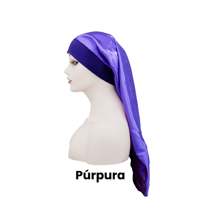 Gorro De Satín Para Cabellos Largos - Imagen 8