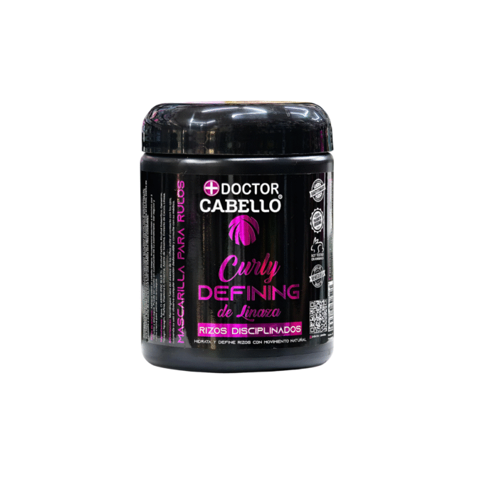 Mascarilla Curly Defining De Linaza Rizos Definidos Doctor Cabello 500 ml