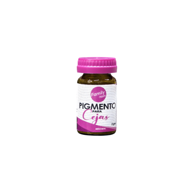 Pigmento Marrón Para Cejas Family Nails 2g