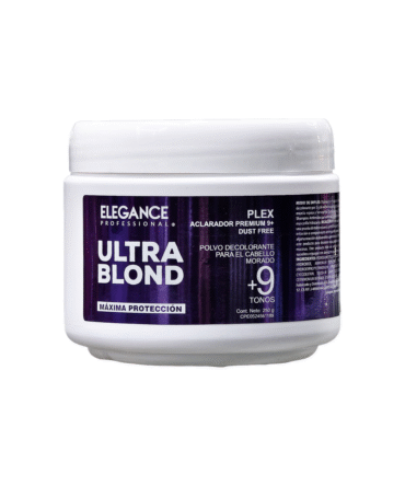 Polvo Decolorante Ultra Blonde +9 Plex Elegance 100g