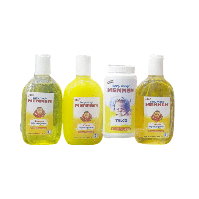 Combo Menen Champu - Crema - Colonia - Talco