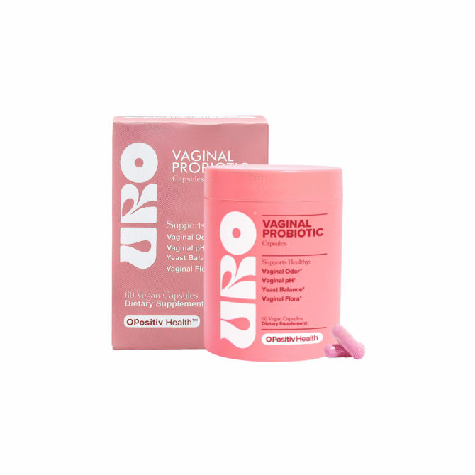 Probiótico Uro Para Cuidado Íntimo Femenino 60 Cápsulas