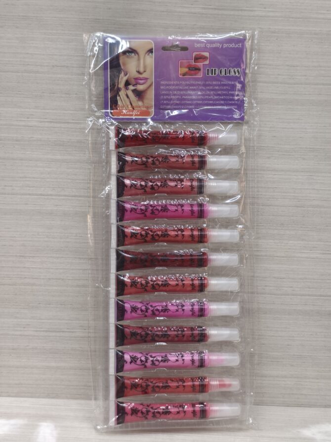 Brillo Labial Paquete De 12 Unidades