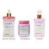 Combos Aceite Truly Exfoliante y Crema Fresa