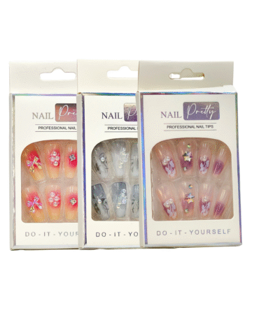 Kit De Uñas Decoradas Nail Pretty