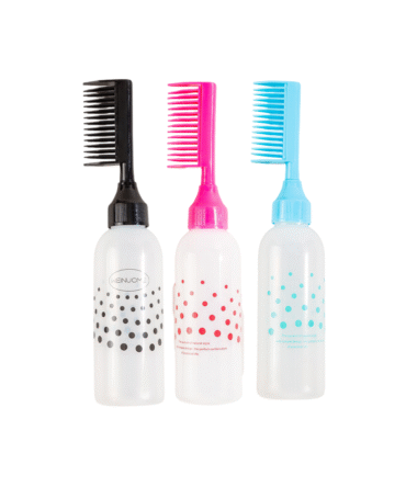 Envase Para Tinte Con Peine