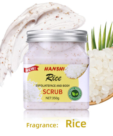 Exfoliante Corporal y Facial De Arroz Hanshi 350 ml