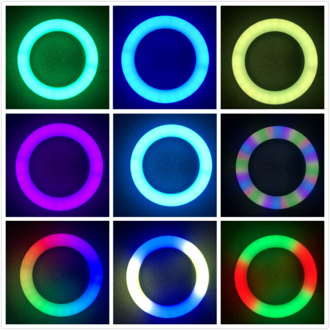 Aro De Luz RGB 10" - Imagen 2