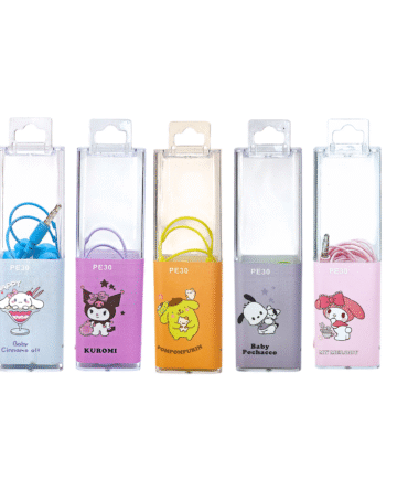 Audífonos Clásicos Sanrio Con Estuche