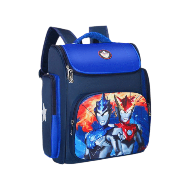 Bolso Escolar Para Niños De Ultraman