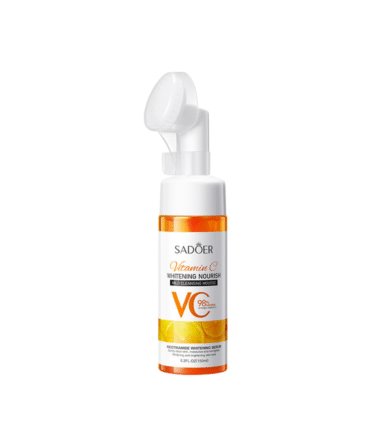 Jabón facial con cepillo Sadoer vitamina C 120 ml