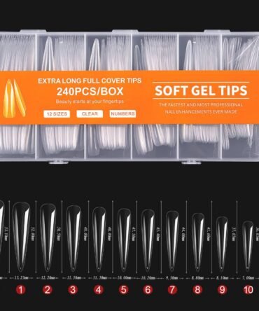 Uñas Extra Largas XXL Stiletto 240 Piezas