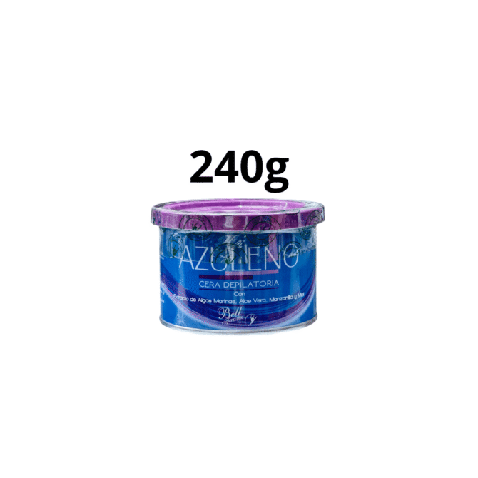 Cera Azuleno Para Depilar 240g