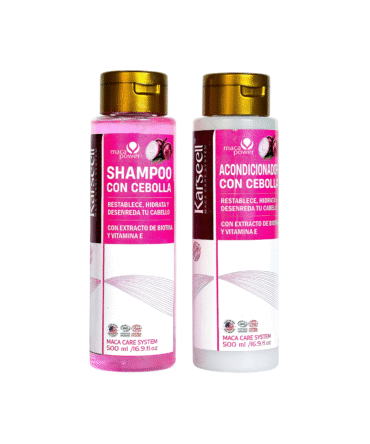 Shampoo y Acondicionador Karseell De Cebolla 500 ml