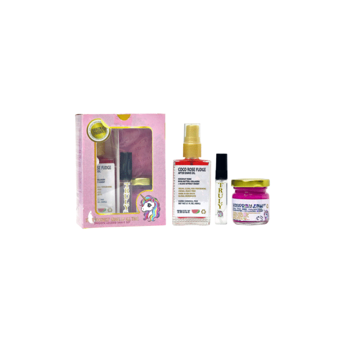 Truly de patilla en combo crema – aceite – splash