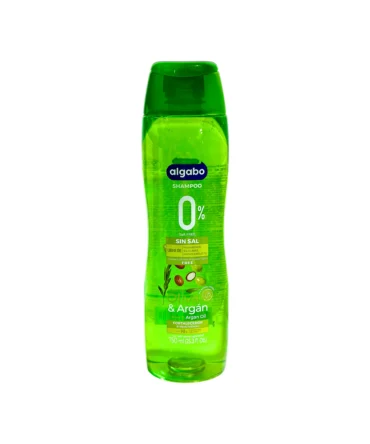Shampoo algabo Con Aceite De Oliva & Argána 0% Sin Sal