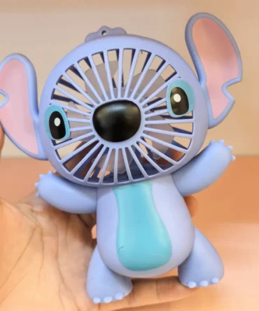 Ventilador recargable de Stitch