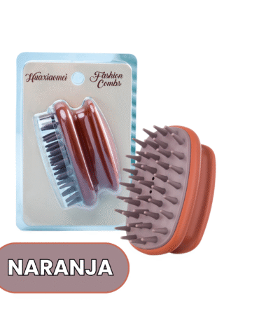 Cepillo Masajeador Capilar con Deposito de jabón